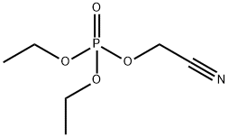 cyanomethyl diethyl phosphate  Structure