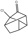 Tetracyclo[3.3.0.02,8.03,6]octan-4-one,  3-chloro- Structure