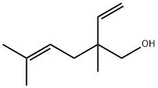 2-Ethenyl-2,5-dimethyl-4-hexen-1-ol Structure