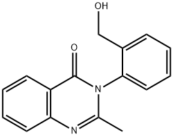 2'-Hydroxymethaqualone 结构式