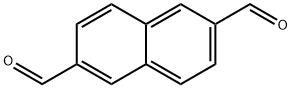 2,6-ナフタレンジカルボアルデヒド 化学構造式
