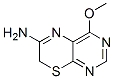 4-Methoxy-7H-pyrimido(4,5-b)(1,4)thiazin-6-amine Structure