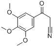 3,4,5-三甲氧基苯甲酰乙腈, 50606-35-4, 结构式