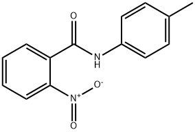 N-(4-甲苯基)-2-硝基苯甲酰胺, 50623-00-2, 结构式