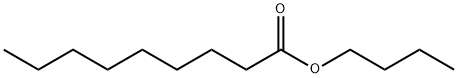 ペラルゴン酸ブチル 化学構造式
