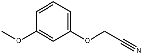 2-(3-甲氧基苯氧基)乙腈, 50635-23-9, 结构式