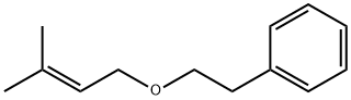 [2-[(3-methyl-2-butenyl)oxy]ethyl]benzene Struktur