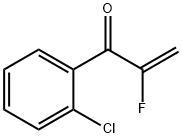 2-Propen-1-one, 1-(2-chlorophenyl)-2-fluoro- (9CI) Structure