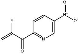 2-Propen-1-one, 2-fluoro-1-(5-nitro-2-pyridinyl)- (9CI) Structure