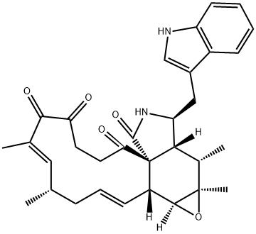 毛壳球菌素C, 50645-76-6, 结构式
