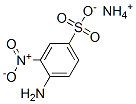 ammonium 3-nitrosulphanilate Structure