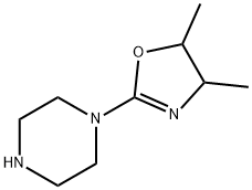 Piperazine, 1-(4,5-dihydro-4,5-dimethyl-2-oxazolyl)- (9CI) Structure
