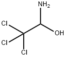 1-アミノ-2,2,2-トリクロロエタノール 化学構造式