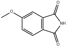 5-メトキシイソインドリン-1,3-ジオン 化学構造式