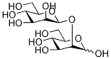2-O-(β-D-Mannopyranosyl)-D-mannose Struktur