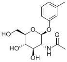 3'-METHYLPHENYL 2-ACETAMIDO-2-DEOXY-BETA-D-GLUCOPYRANOSIDE Struktur