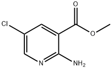 2-AMINO-5-CHLORO-NICOTINIC ACID METHYL ESTER Struktur