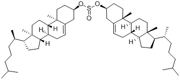 DI-(5-CHOLESTEN-3BETA-OL) 3,3'-SULFITE Struktur