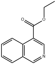 4-イソキノリンカルボン酸エチル 化学構造式