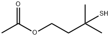 3-MERCAPTO-3-METHYLBUTYL ACETATE Struktur