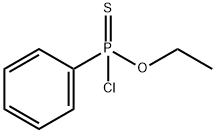 O-ethyl phenylchloridothiophosphonate  Struktur
