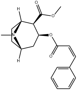 cis-cinnamoylcocaine Struktur