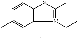 3-ethyl-2,5-dimethylbenzothiazolium iodide 结构式