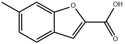 6-甲基苯并呋喃-2-羧酸 结构式