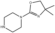 Piperazine, 1-(4,5-dihydro-4,4-dimethyl-2-oxazolyl)- (9CI) Structure