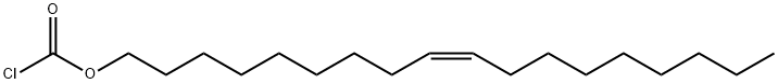 クロリド炭酸(Z)-9-オクタデセニル 化学構造式