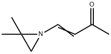 3-Buten-2-one, 4-(2,2-dimethyl-1-aziridinyl)- (9CI) Structure