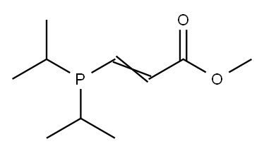 3-(Diisopropylphosphino)acrylic acid methyl ester Structure