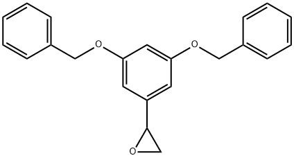 3,5-Dibenzyloxyphenyloxirane, 50841-47-9, 结构式