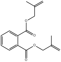 Phthalic acid bis(2-methyl-2-propenyl) ester 结构式