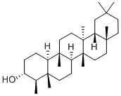 3α-ヒドロキシフリーデラン 化学構造式