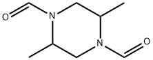 1,4-Piperazinedicarboxaldehyde,2,5-dimethyl-(6CI,9CI) Struktur