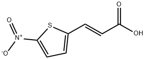 3-(5-NITRO-2-THIENYL)ACRYLIC ACID Struktur