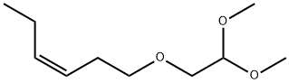 (Z)-1-(2,2-dimethoxyethoxy)hex-3-ene 结构式