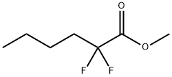 2,2-二氟己酸甲酯, 50889-47-9, 结构式