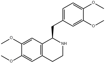(R)-(+)-Tetrahydropapaverine Struktur