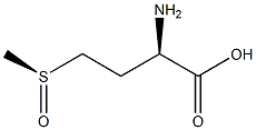 (S-(R*,S*))-2-Amino-4-(methylsulfinyl)butanoic acid Struktur