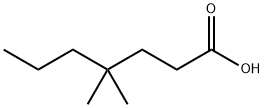 4,4-DIMETHYLHEPTANOIC ACID Struktur