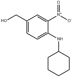 4-(环己基氨基)-3-硝基苯甲醇 结构式