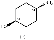 TRANS-4-アミノシクロヘキサノール塩酸塩 化学構造式