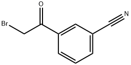 3-(2-溴乙酰基)苯甲腈, 50916-55-7, 结构式