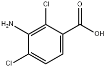 Benzoic acid, 3-amino-2,4-dichloro- (7CI,9CI) Structure