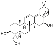 サイコゲニンA 化学構造式