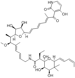 莫西霉素, 50935-71-2, 结构式