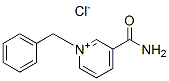 3-(アミノカルボニル)-1-(フェニルメチル)ピリジニウム·クロリド 化学構造式