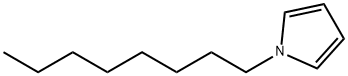 1-正辛基吡咯, 50966-65-9, 结构式